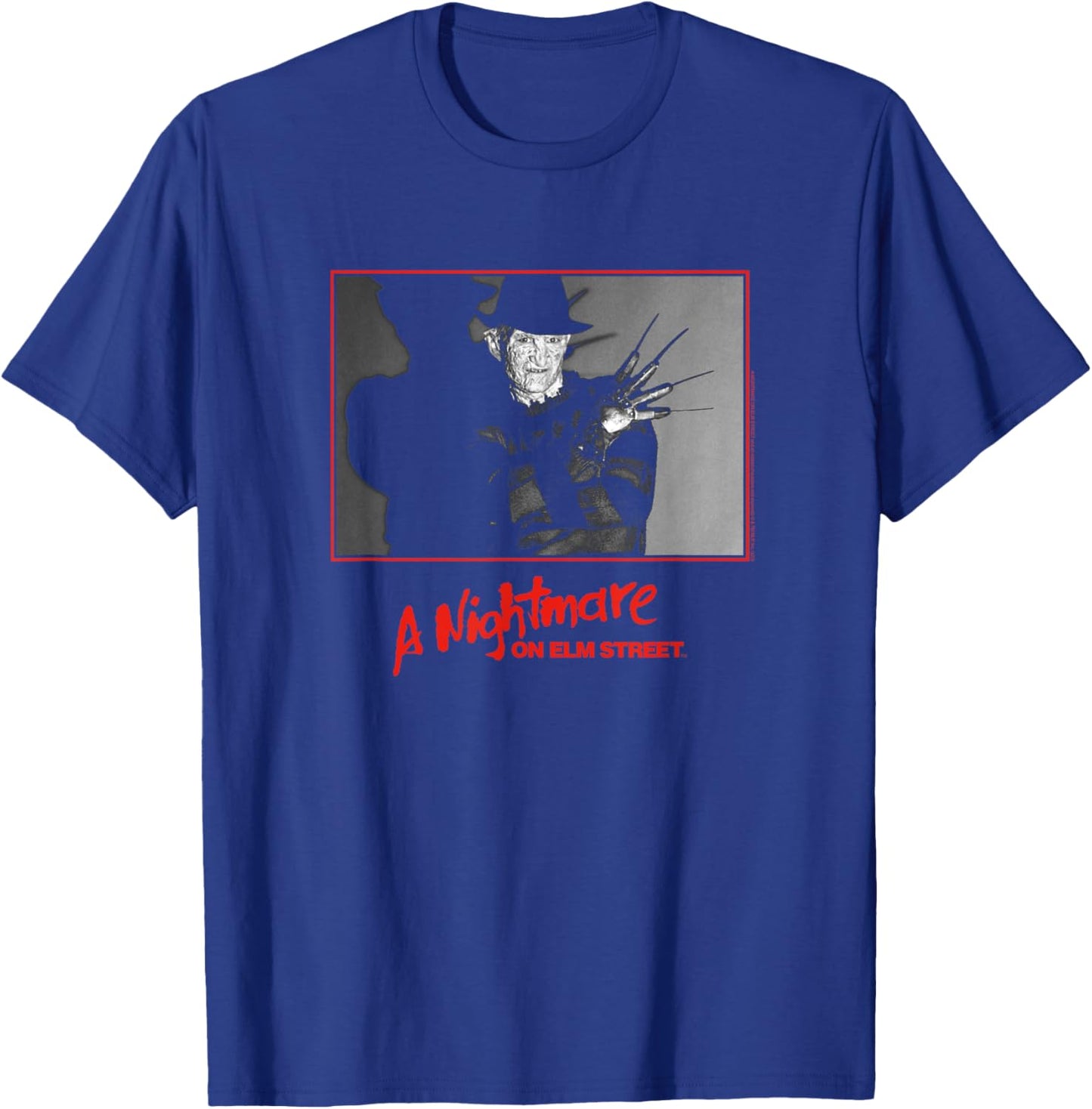 Nightmare on Elm Street 3: Dream Warriors Freddy Photo Movie T-Shirt - T-Shirt | Royal