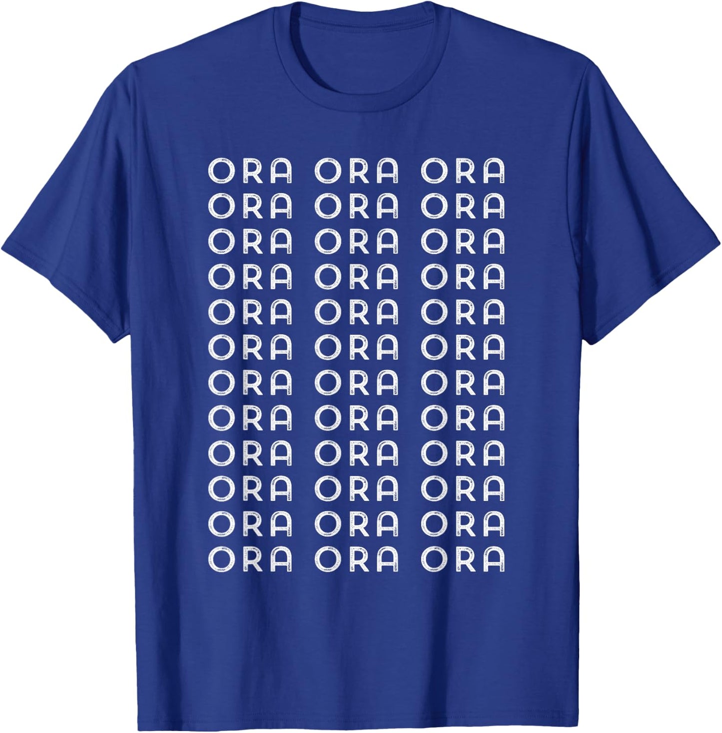 Ora Ora Ora Weeb Anime Japan Otaku Nippon Japanese Manga fan T-Shirt - T-Shirt | Royal