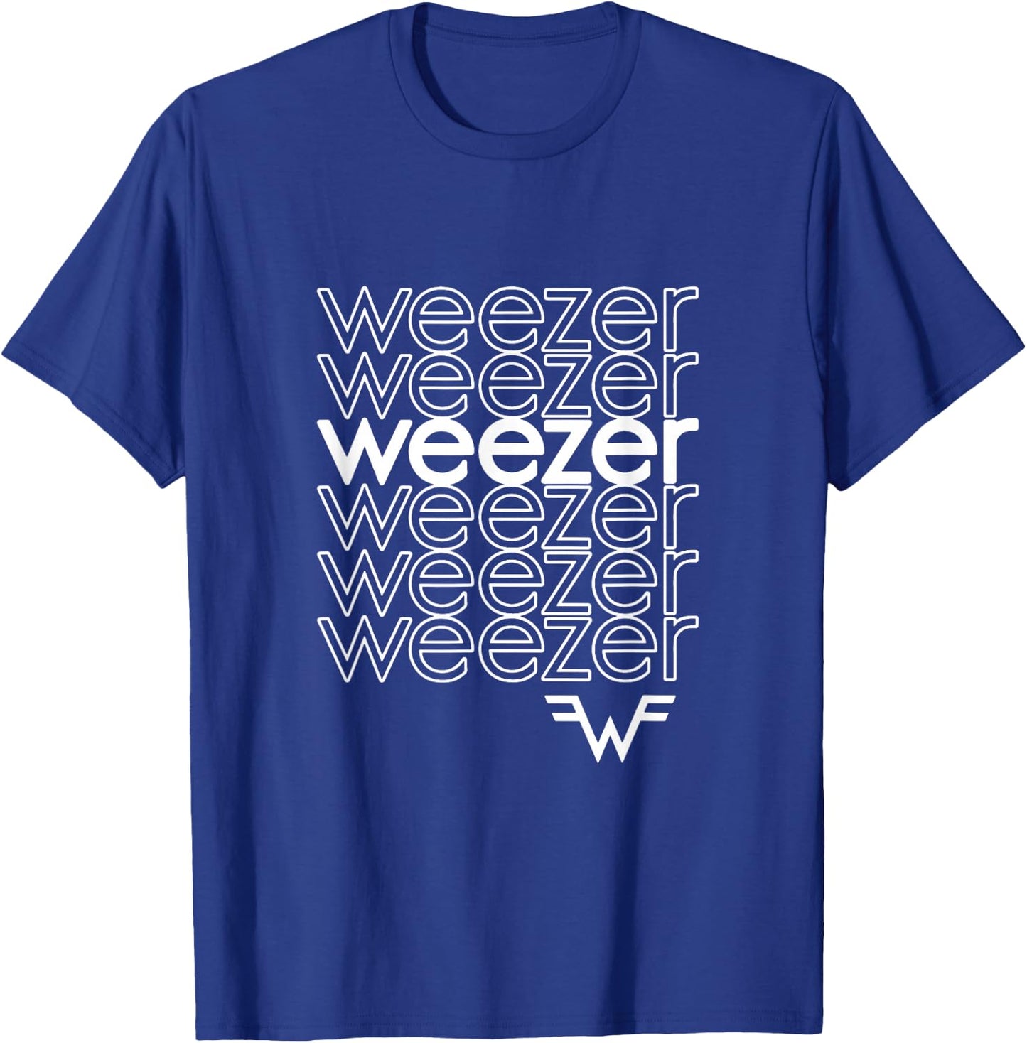 Weezer - Thank You T-Shirt - T-Shirt | Royal