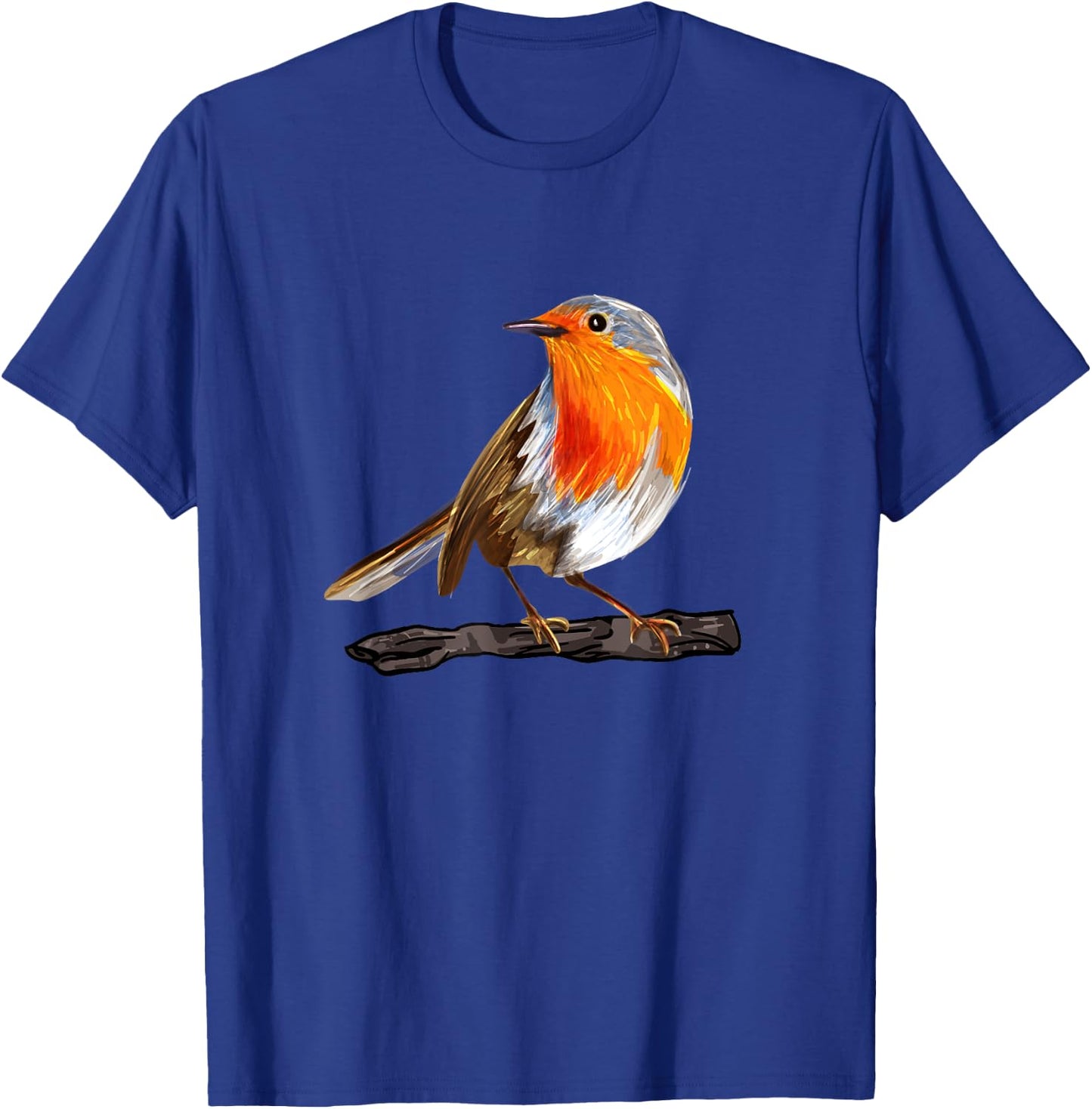 Robin Bird T-Shirt - T-Shirt | Royal