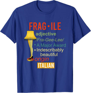A Major Award Indescribably Beautiful Origin Italian T-Shirt - T-Shirt | Royal