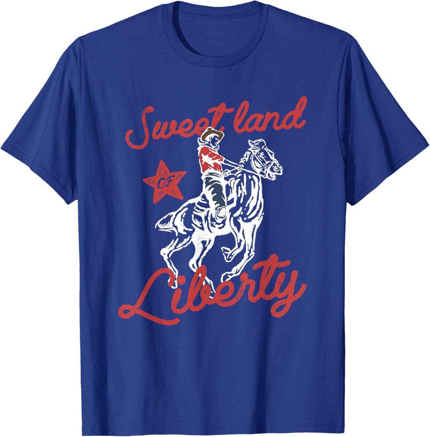 Sweet Land of Liberty T-Shirt - T-Shirt | Royal