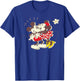 Disney Vintage Mickey and Minnie Mouse Kiss Small T-Shirt - T-Shirt | Royal