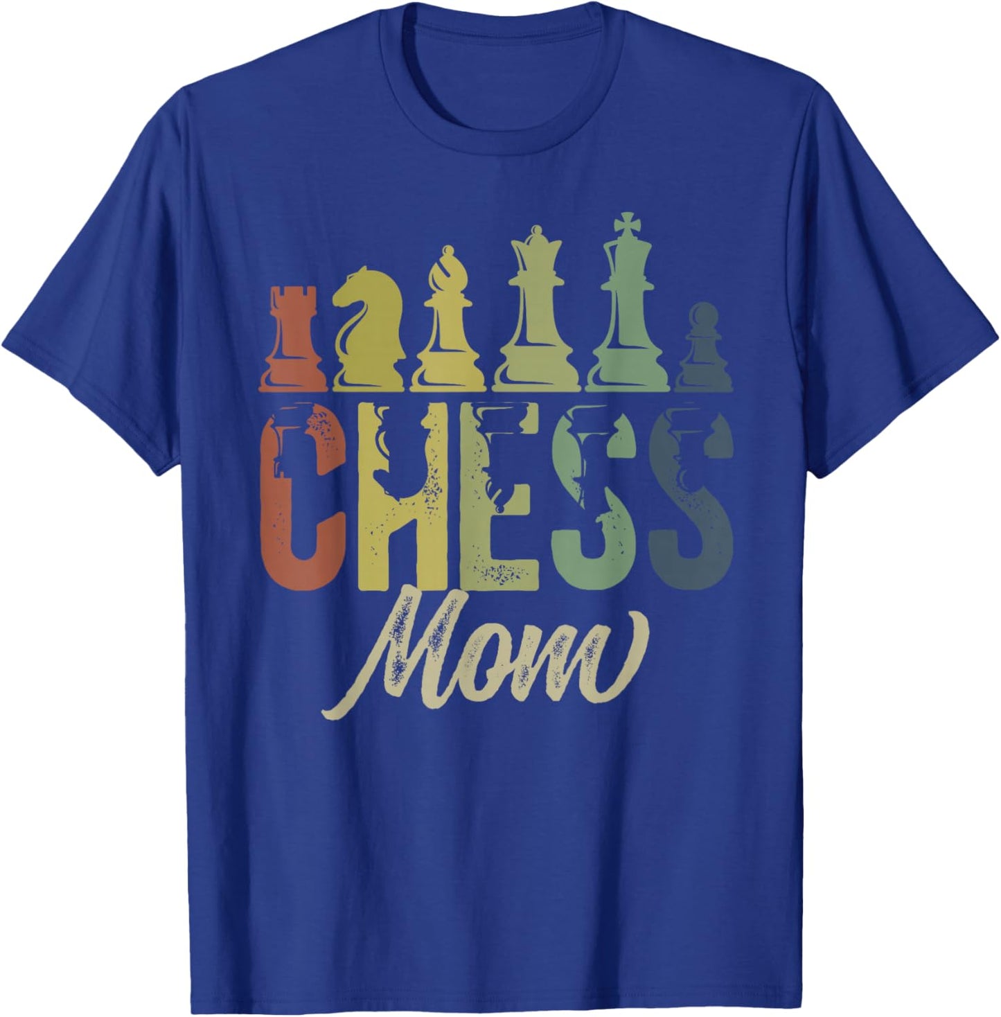 Chess Mom of A Chess Player Mom Chess Mama Chess Mother T-Shirt - T-Shirt | Royal
