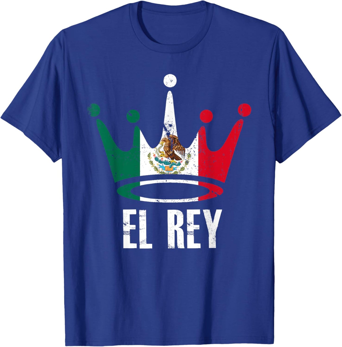 El Rey Mexican Flag T-Shirt - T-Shirt | Royal