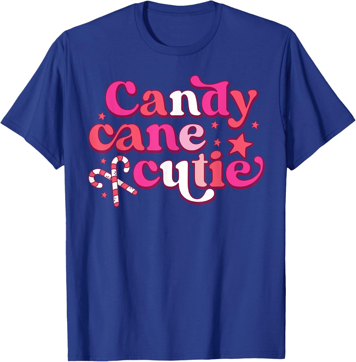 Candy Cane Cutie Funny Candy Lovers Women Girls Kids Toddler T-Shirt - T-Shirt | Royal