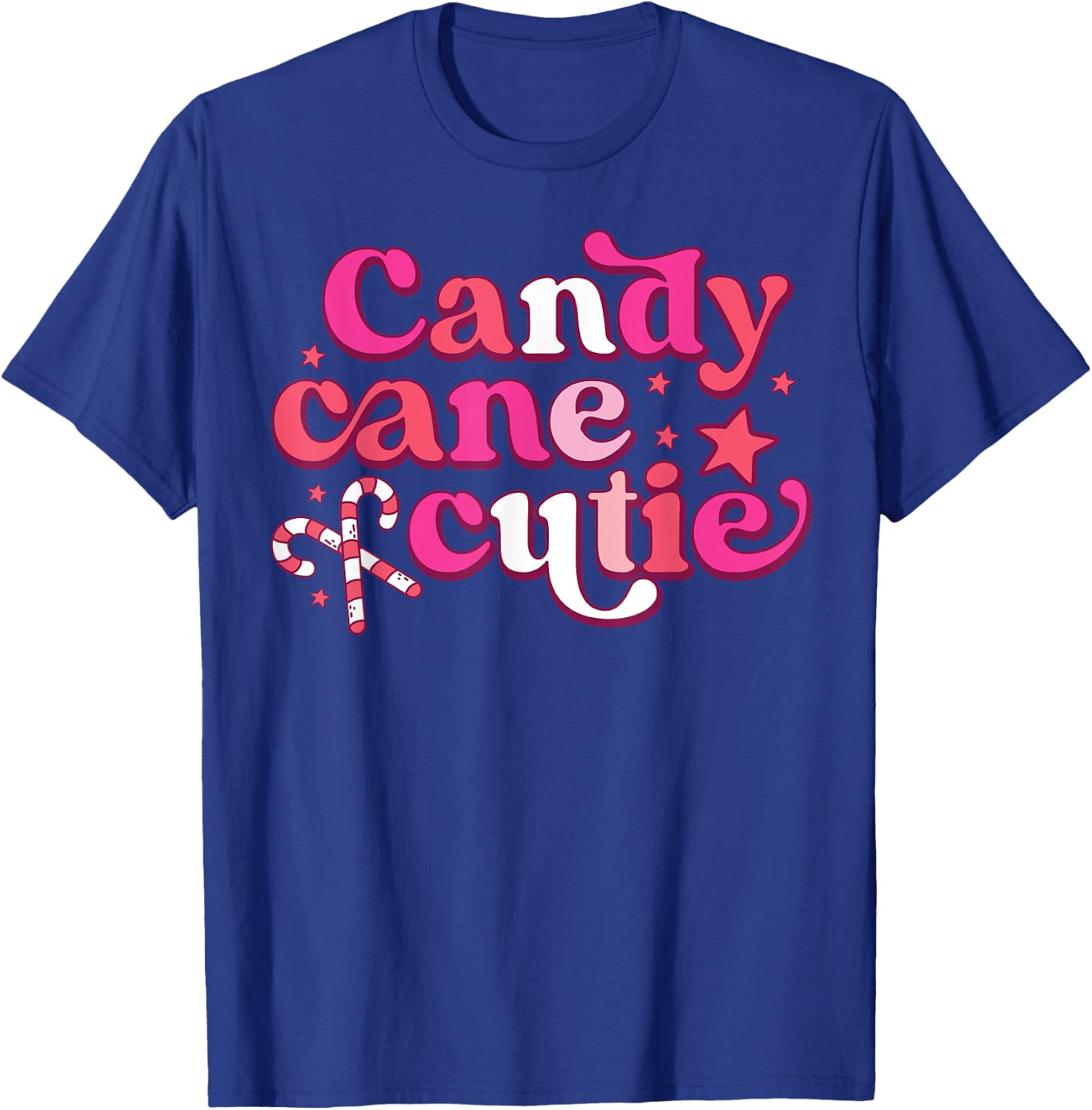 Candy Cane Cutie Funny Candy Lovers Women Girls Kids Toddler T-Shirt - T-Shirt | Royal
