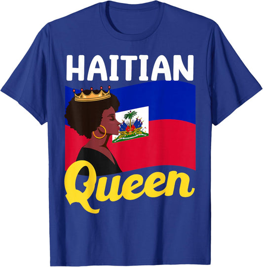 Haitian Queen Haiti Independence flag 1804 women T-Shirt - T-Shirt | Royal