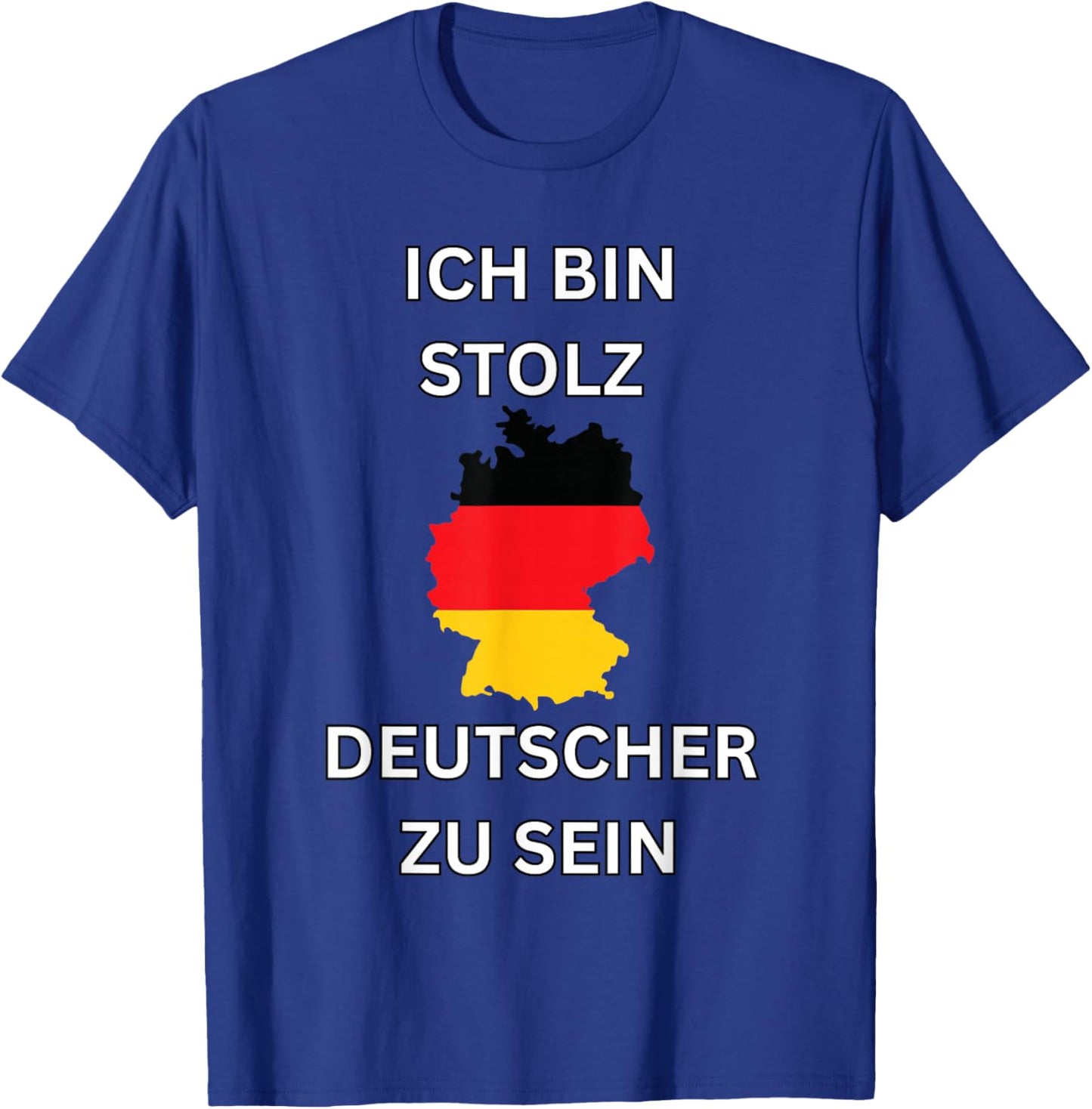 Ich bin stolz darauf, deutsches Design zu sein T-Shirt - T-Shirt | Royal