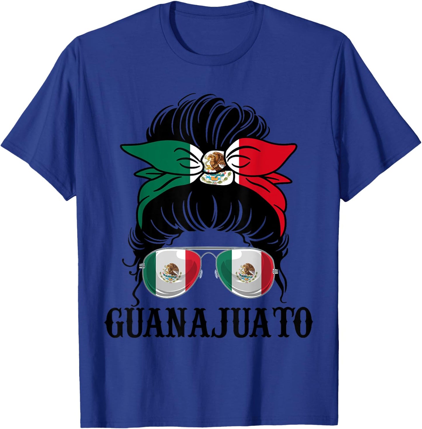 Guanajuato Mexico Pride Mexican Flag State T-Shirt - T-Shirt | Royal