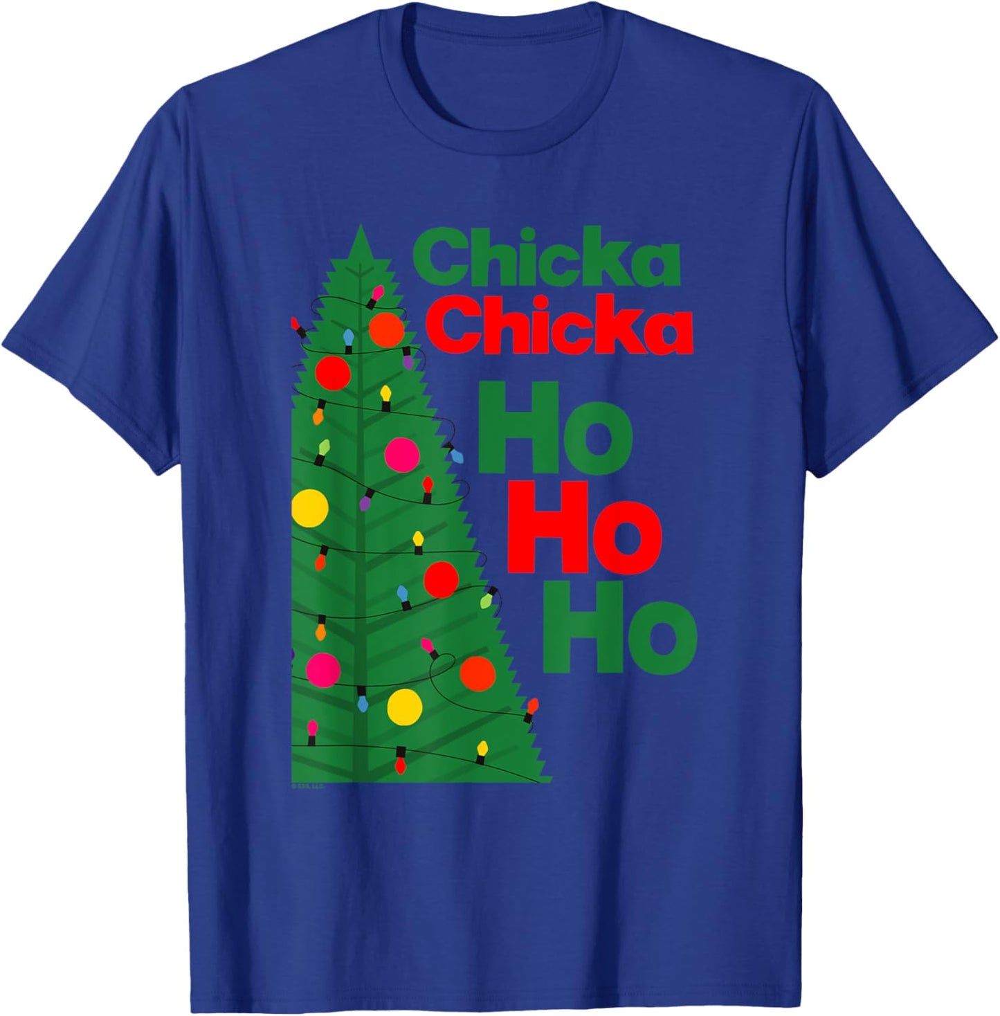 Chicka Chicka Boom Boom Christmas, Ho Ho Ho T-Shirt - T-Shirt | Royal