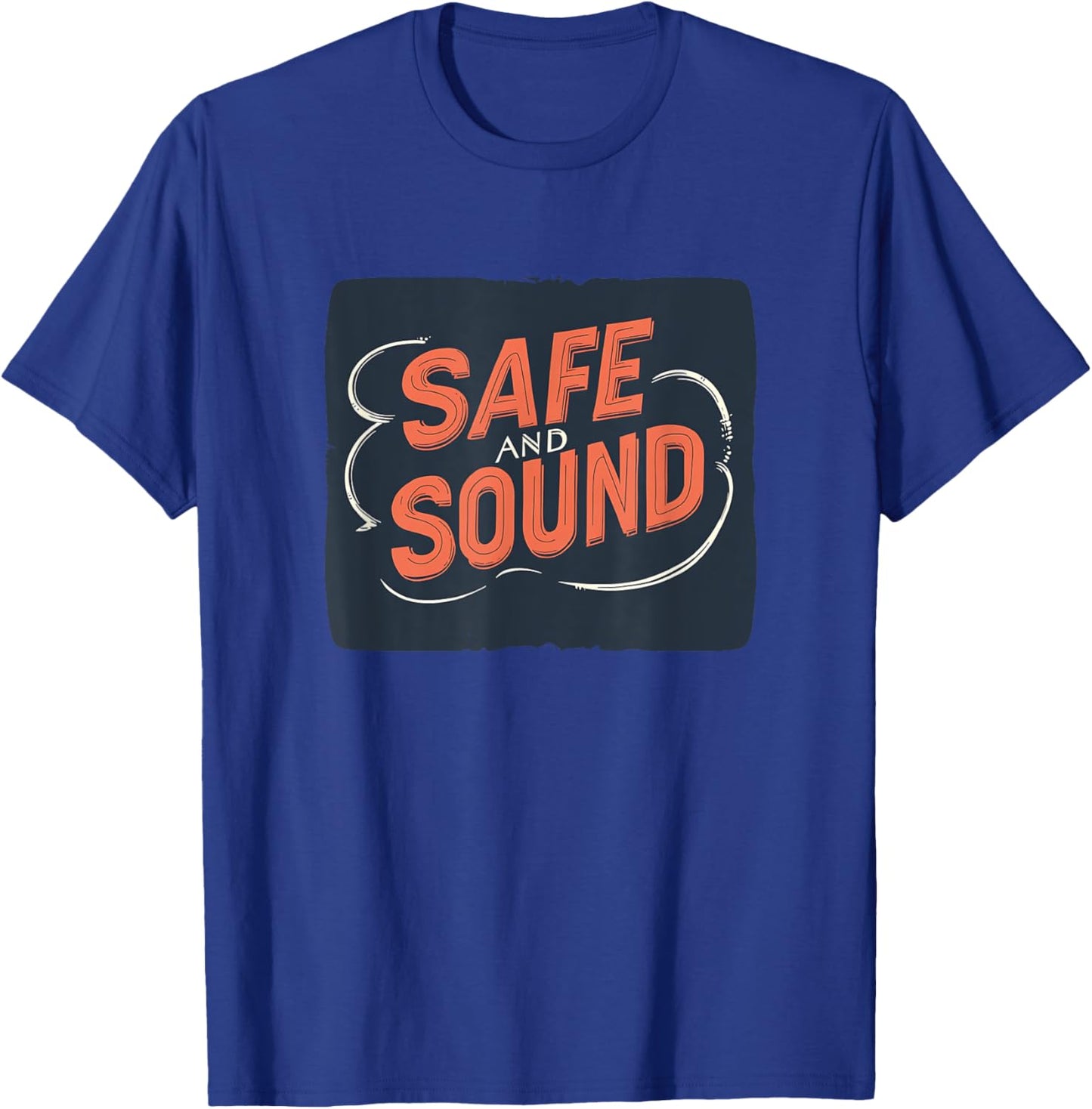 Stay Safe and Sound with this Cool Costume T-Shirt - T-Shirt | Royal