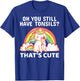 Funny Tonsil Removal Surgery Recovery Gift Tonsillectomy Cat T-Shirt - T-Shirt | Royal