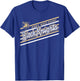 Army Black Knights Retro Performer Black Officially Licensed T-Shirt - T-Shirt | Royal