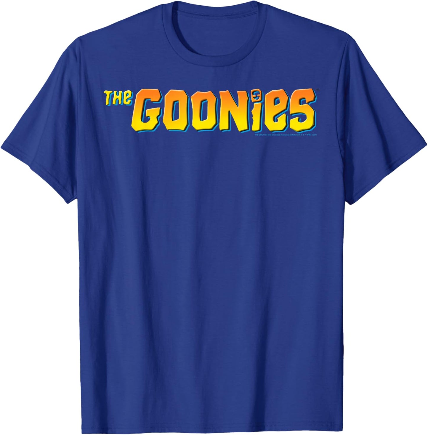 The Goonies Simple Logo T-Shirt - T-Shirt | Royal
