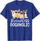 Shameless Dogaholic Vet Tech Veterinarian Puppy Dog Addict T-Shirt - T-Shirt | Royal