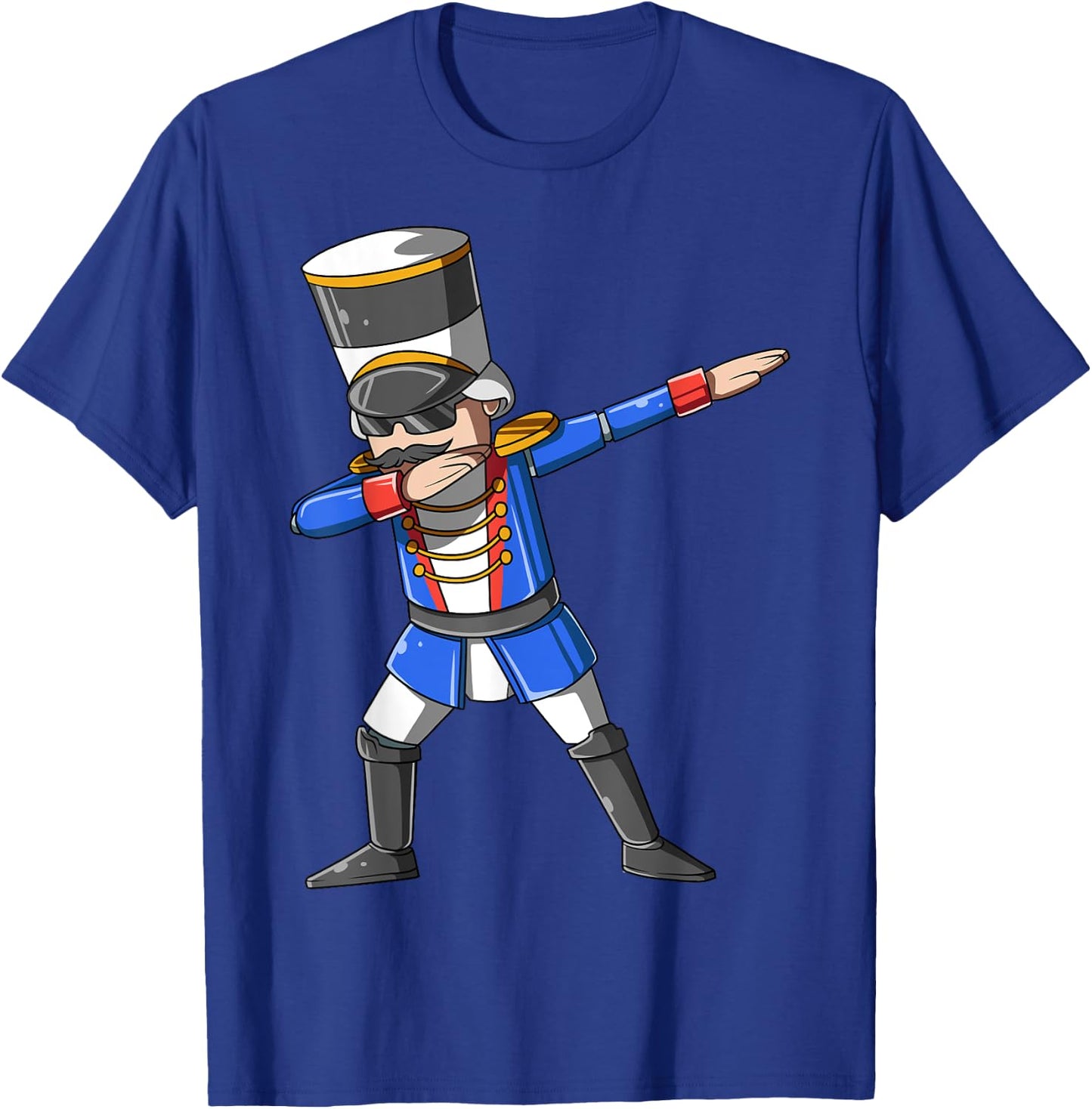Dabbing Nutcracker Christmas Themed Gift Nutcracker Dancers T-Shirt - T-Shirt | Royal