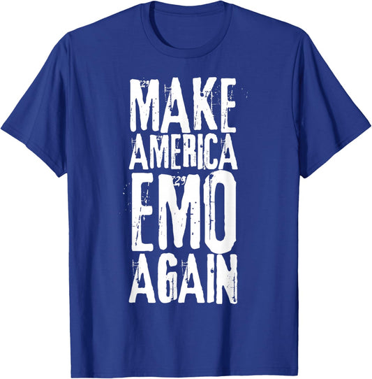 Make America Emo Again T-Shirt - T-Shirt | Royal