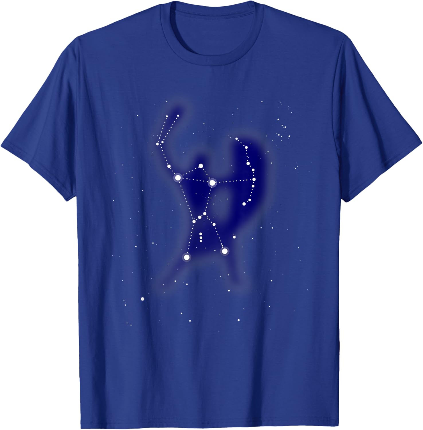 Orion The Hunter Night Sky Constellation & Stars T-Shirt - T-Shirt | Royal