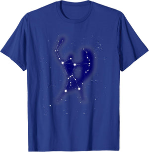 Orion The Hunter Night Sky Constellation & Stars T-Shirt - T-Shirt | Royal
