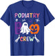 Podiatry Boo Crew Ghost Gift Halloween Spooky Costume T-Shirt - T-Shirt | Royal