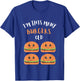 I'm This Many Burgers Old - 4th Birthday 4 Years Old Bday T-Shirt - T-Shirt | Royal
