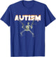 Autism Skeleton Meme T-Shirt - T-Shirt | Royal
