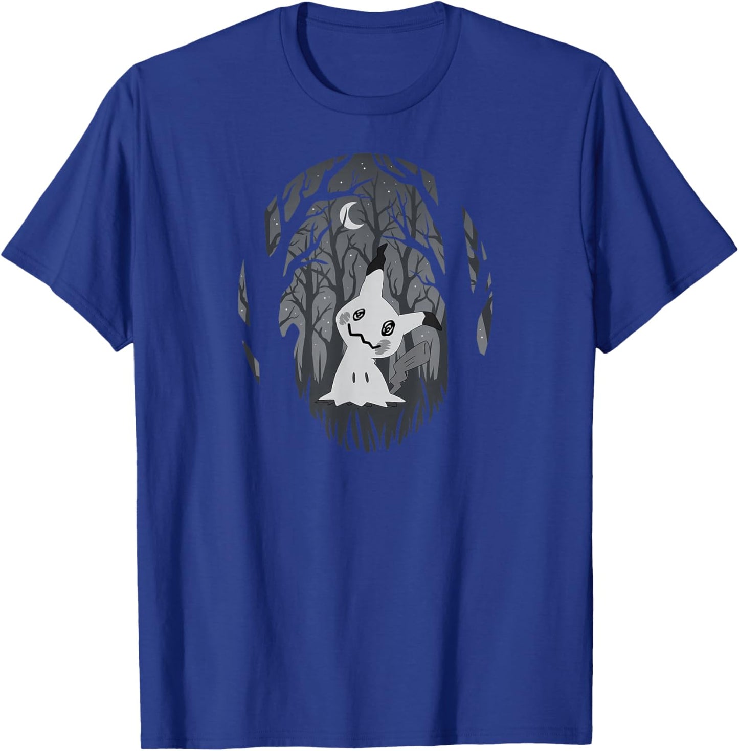 Pokémon - Mimikyu Ghost Fairy Type Dark Spooky Forest T-Shirt - T-Shirt | Royal