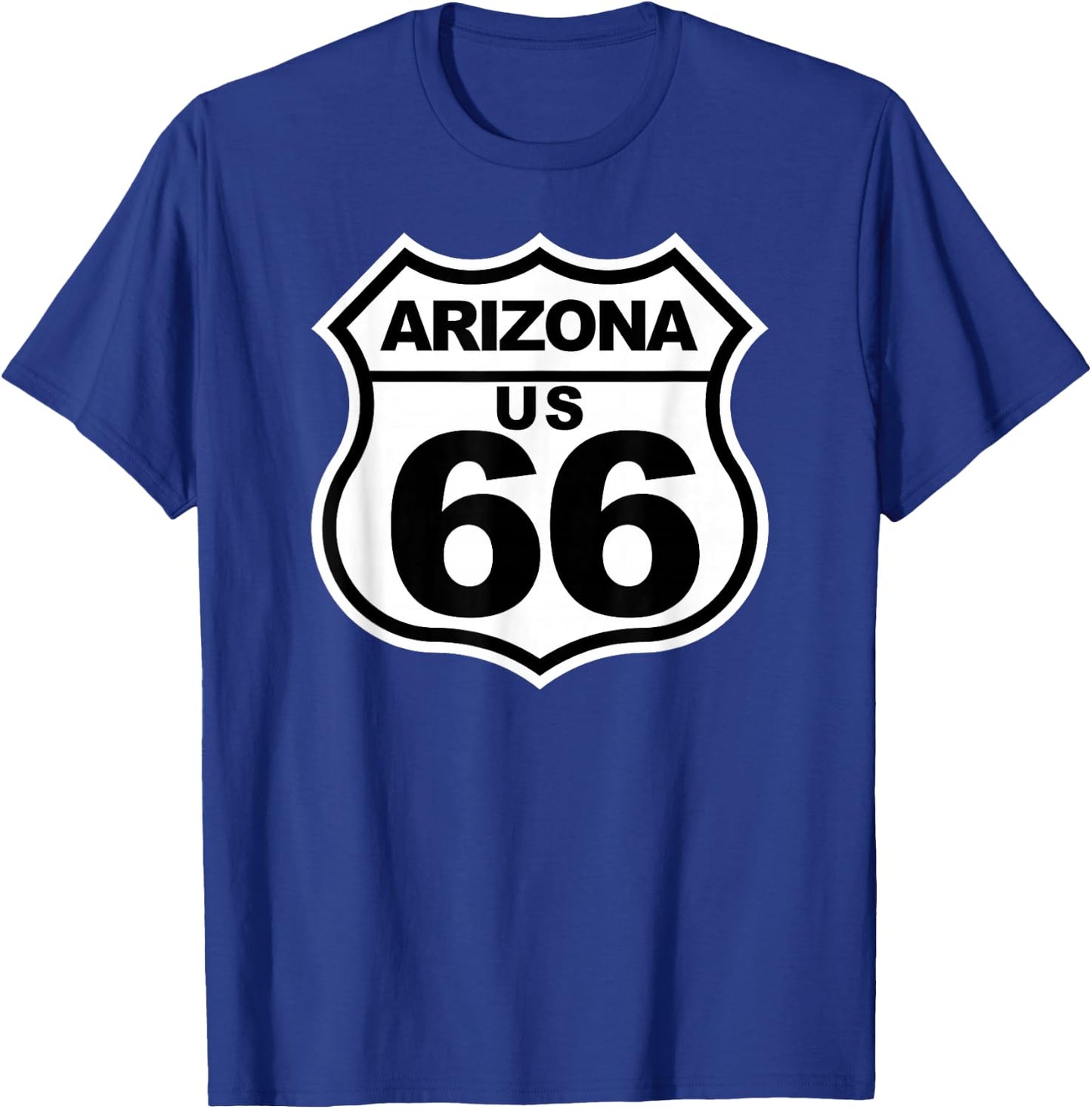 US Route 66 Arizona American Highway US Route 66 Arizona T-Shirt - T-Shirt | Royal
