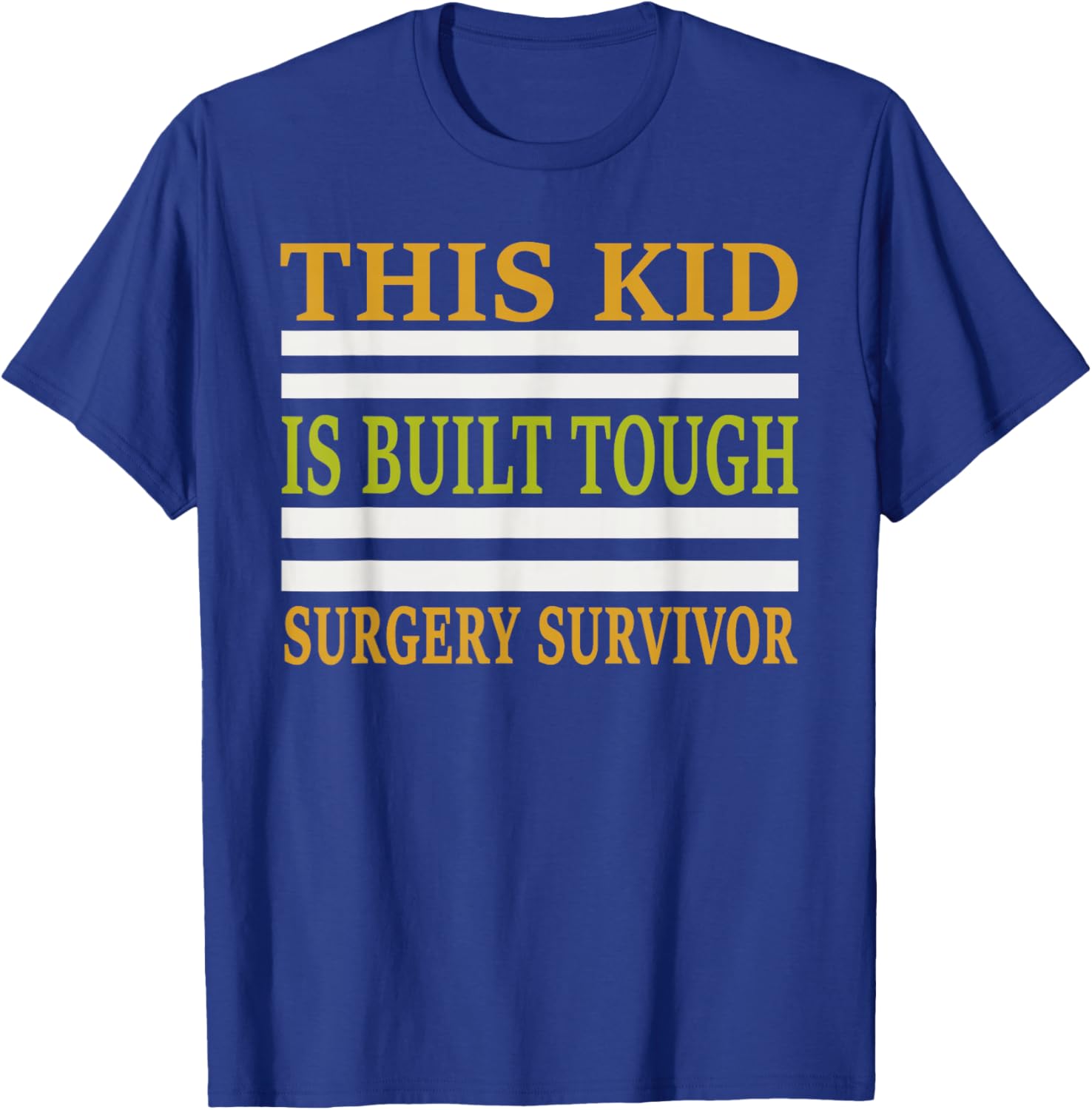 Kids Post Surgery Recovery After Heart Broken Leg Tonsils T-Shirt - T-Shirt | Royal