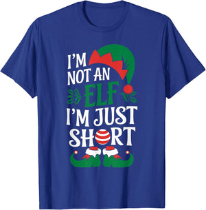 I'm Not an Elf, I'm Just Short Christmas Xmas Men Women Kid T-Shirt - T-Shirt | Royal