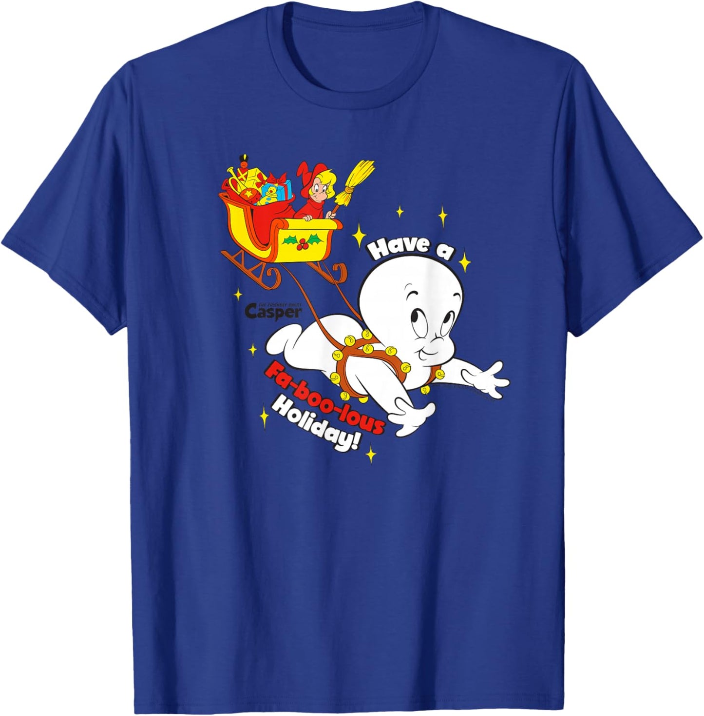 Casper the Friendly Ghost Have A Fab-boo-lous Holiday T-Shirt - T-Shirt | Royal
