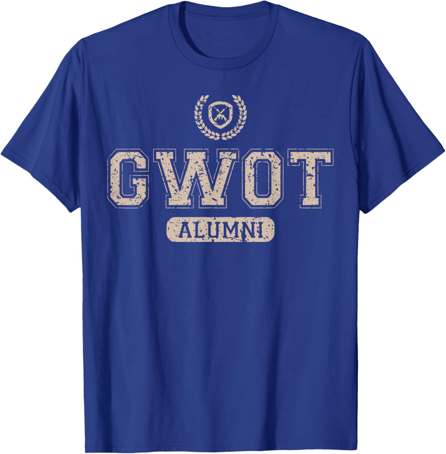 Retro Afghanistan Alumni GWOT OEF Veteran T-Shirt - T-Shirt | Royal