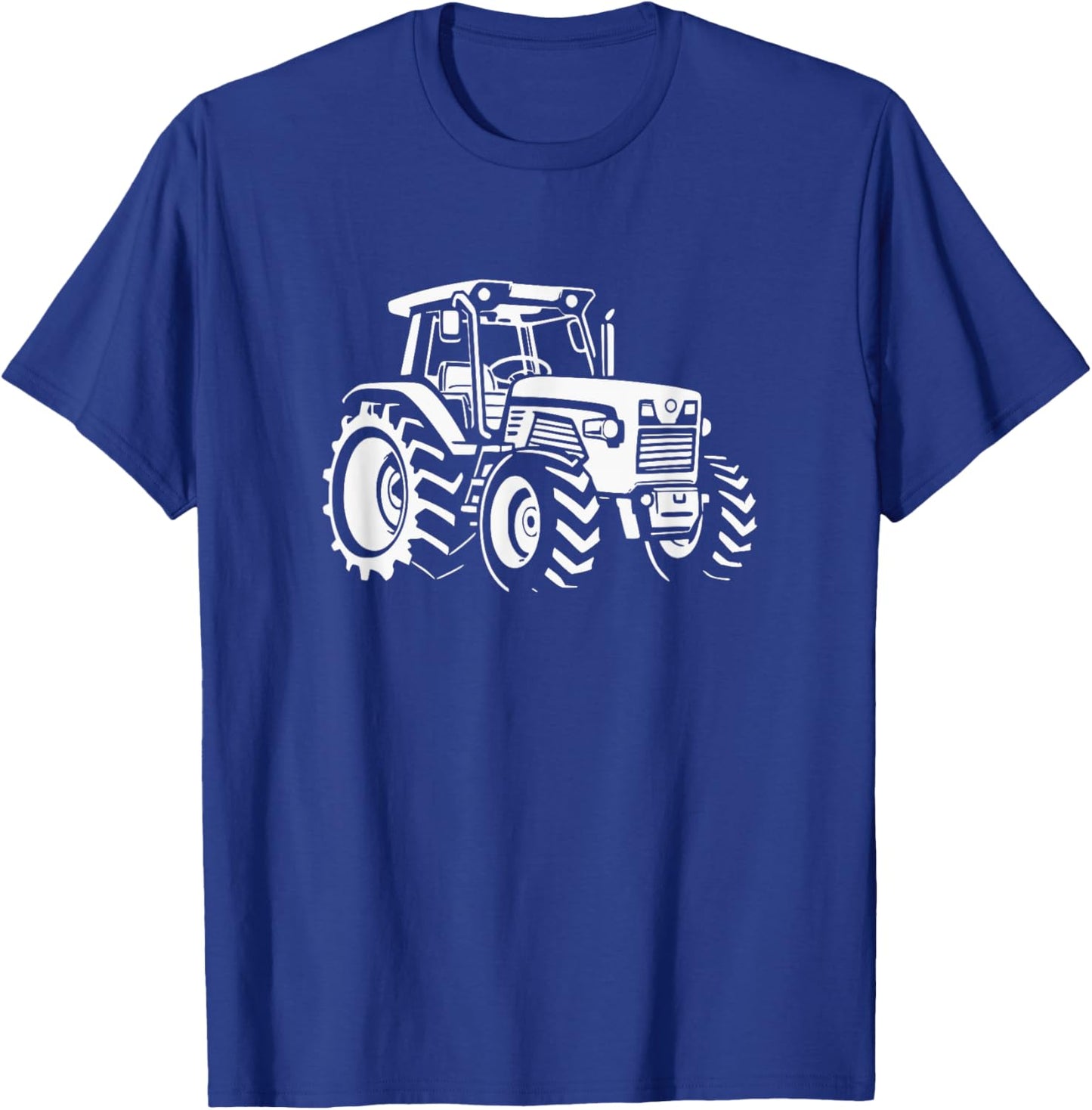 Farm Tractor Agriculture Rancher Farmer T-Shirt - T-Shirt | Royal