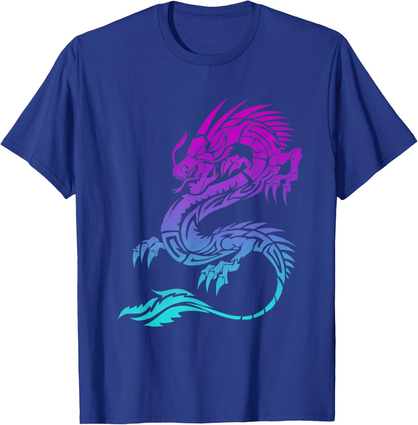 Galaxy dragon Tribal design dragon T-Shirt - T-Shirt | Royal