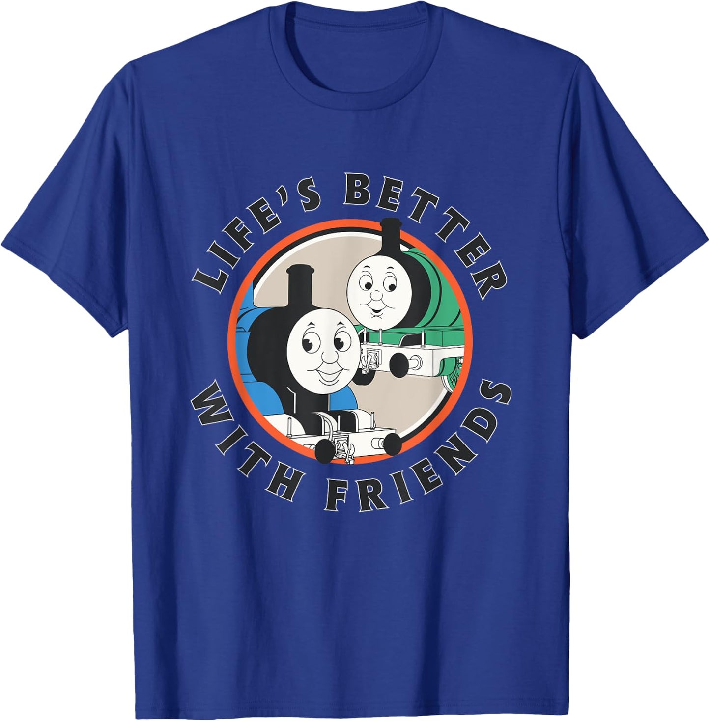 Thomas & Friends - Life's Better with Friends T-Shirt - T-Shirt | Royal