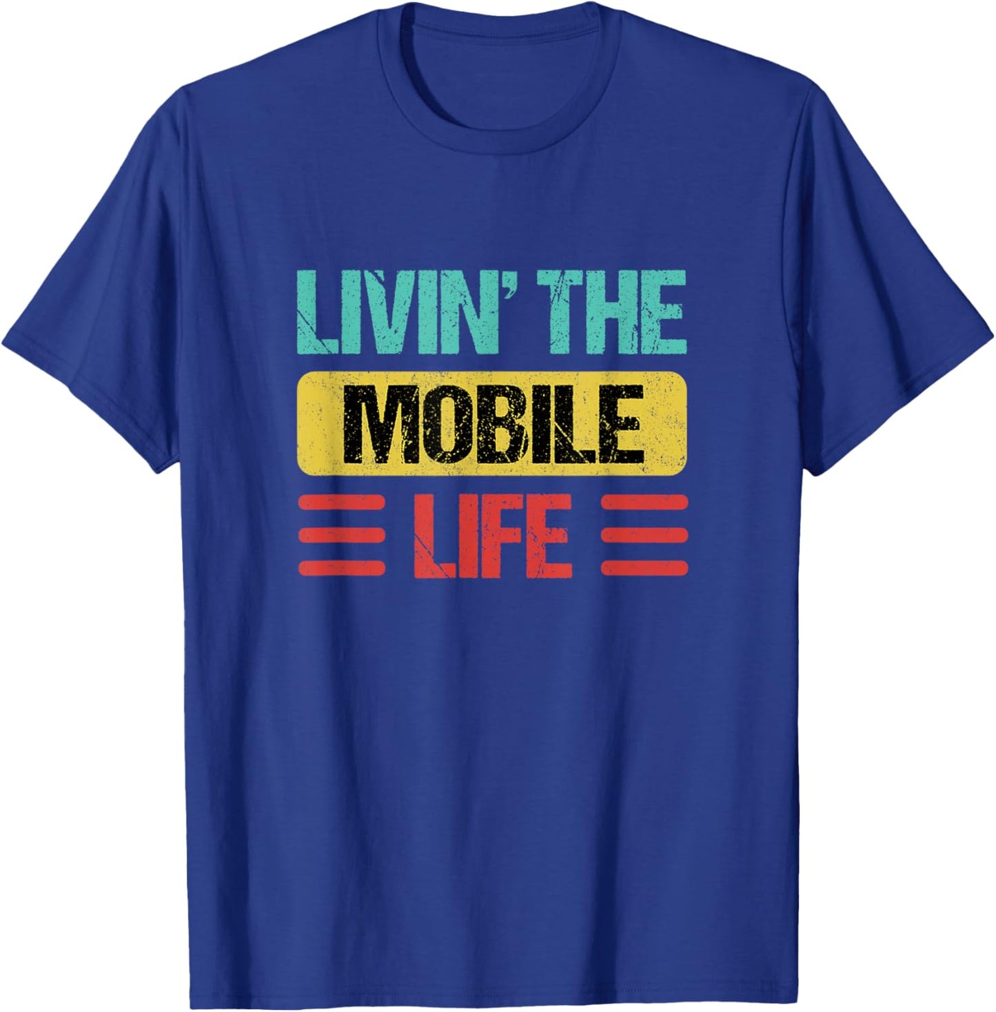 Mobile T-Shirt - T-Shirt | Royal