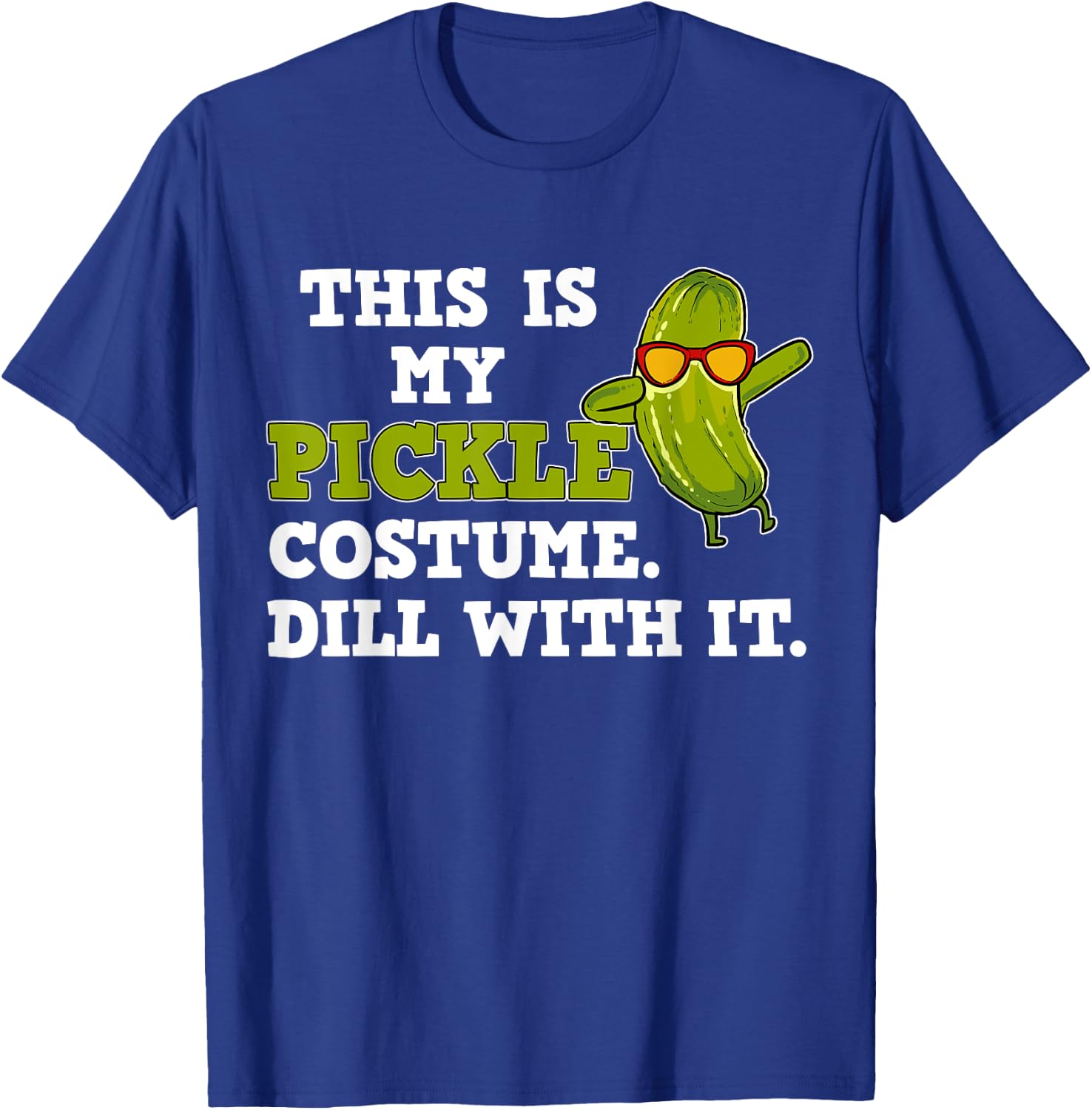 Pickle Costume Gift T-Shirt - T-Shirt | Royal