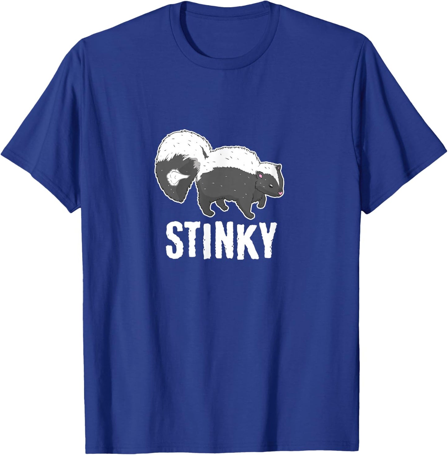Stinky Skunk Smell Polecat Mammal Animal Lover Kids T-Shirt - T-Shirt | Royal