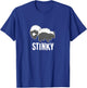 Stinky Skunk Smell Polecat Mammal Animal Lover Kids T-Shirt - T-Shirt | Royal