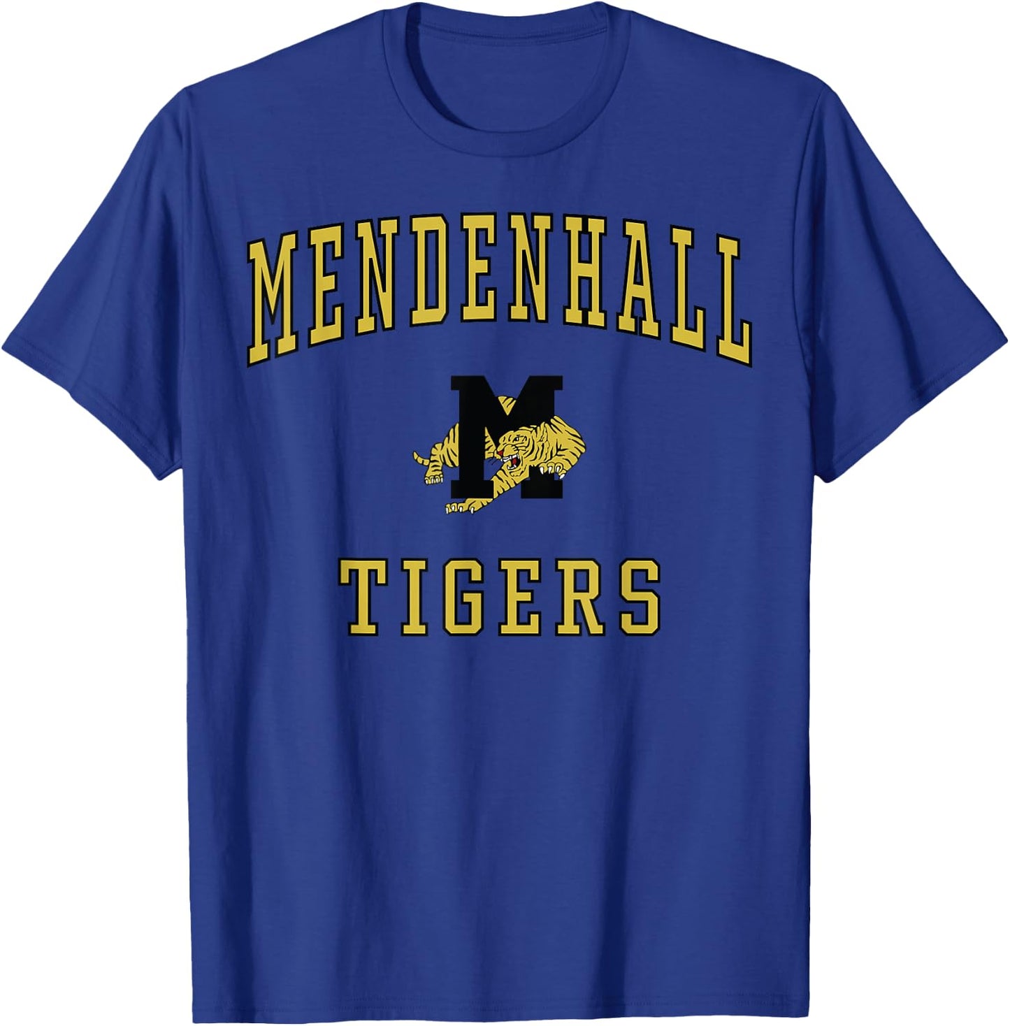 Mendenhall High School Tigers T-Shirt - T-Shirt | Royal