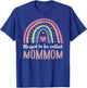 MomMom Shirt Grandma Women Mothers Day Blessed MomMom T-Shirt - T-Shirt | Royal