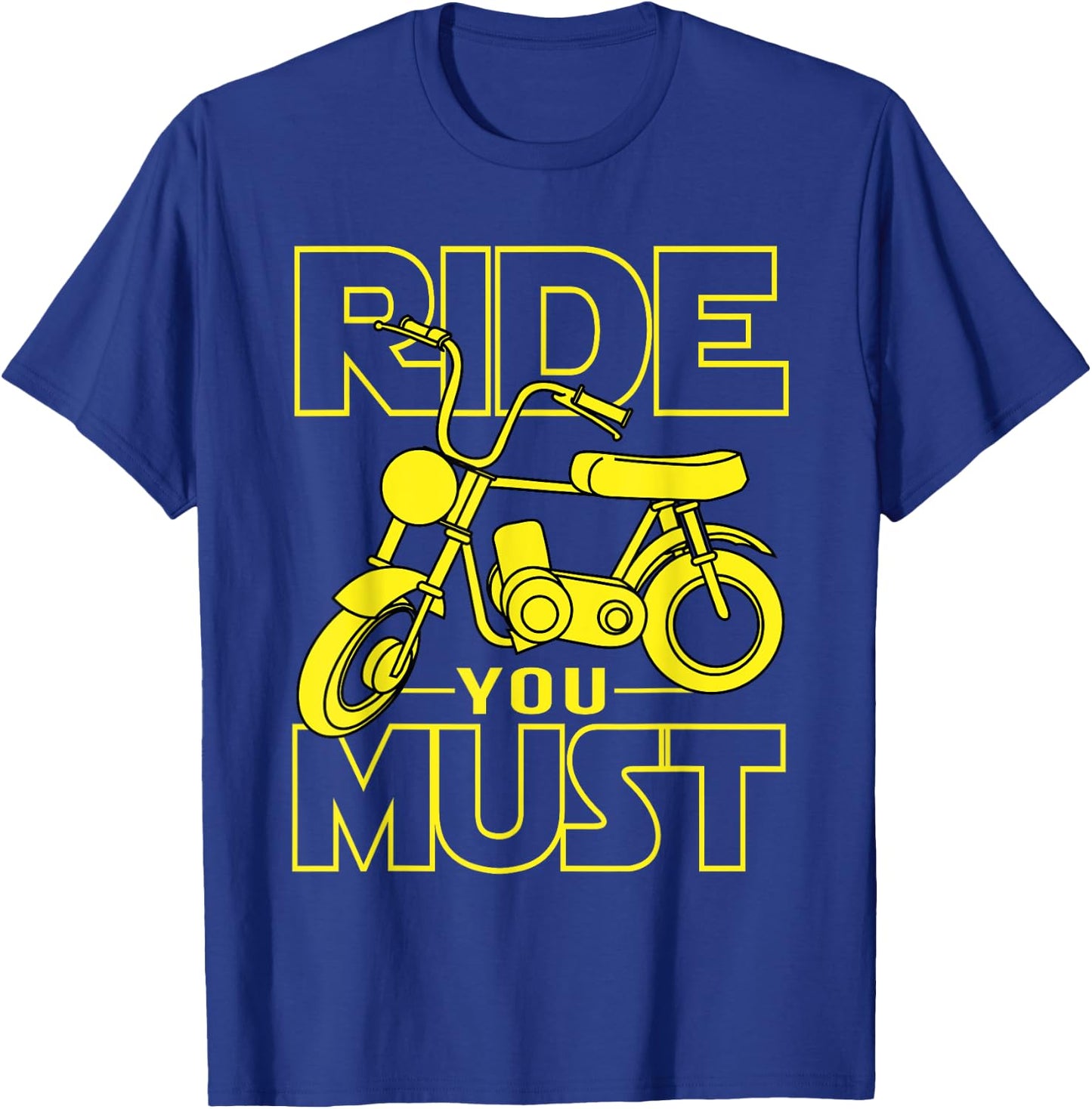 Minibike Mini Motorbike Funny Pocket Bike T-Shirt - T-Shirt | Royal