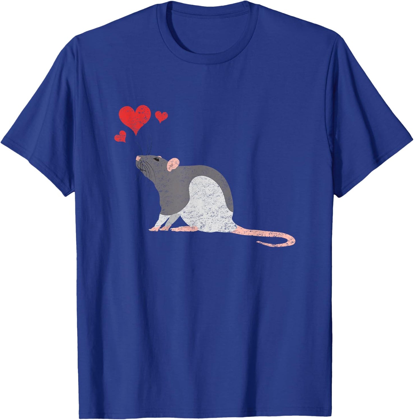 Cute Rat Lover Pet Mouse or Rodent Gift T-Shirt - T-Shirt | Royal