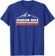 Vintage Jackson Hole Wyoming Mountain Retro T-Shirt - T-Shirt | Royal