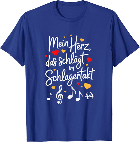 Schlager Party Oberteil Damen - Schlagerparty Outfit Frauen T-Shirt - T-Shirt | Royal
