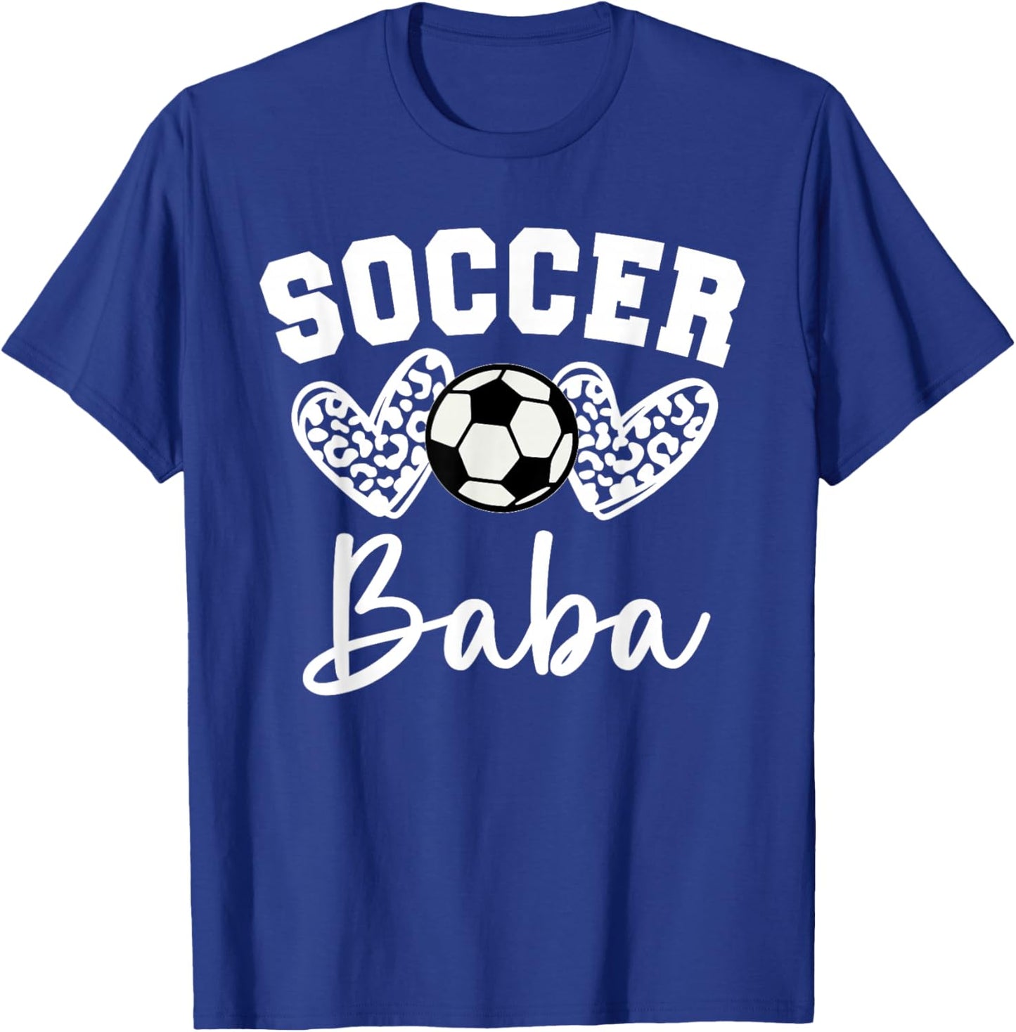 Soccer Baba Matching Family Soccer T-Shirt - T-Shirt | Royal