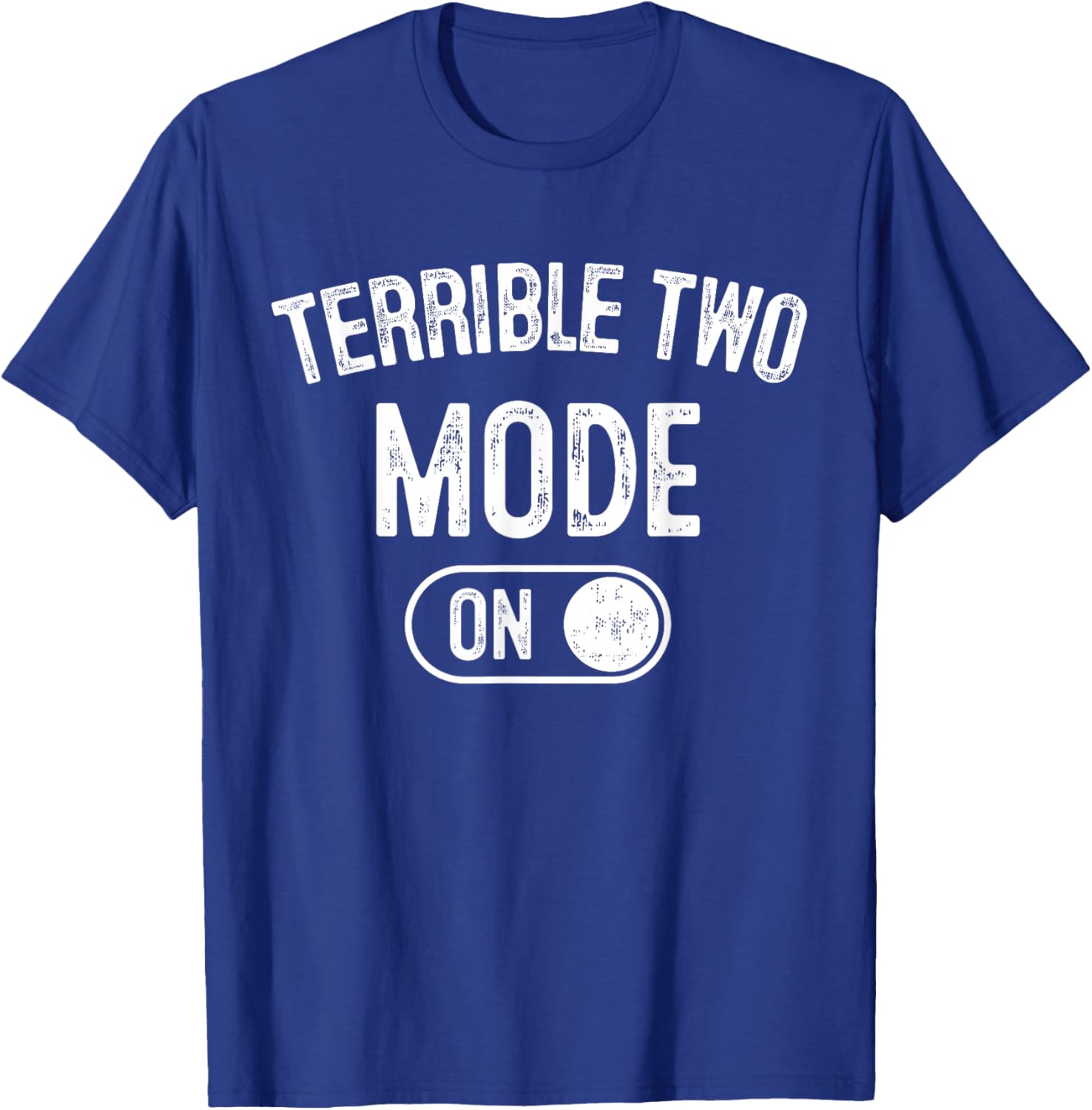 Terrible Two Mode On 2Nd Birthday Gifts Bday 2 Years Old T-Shirt - T-Shirt | Royal