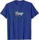 Perry Iowa IA Map T-Shirt - T-Shirt | Royal