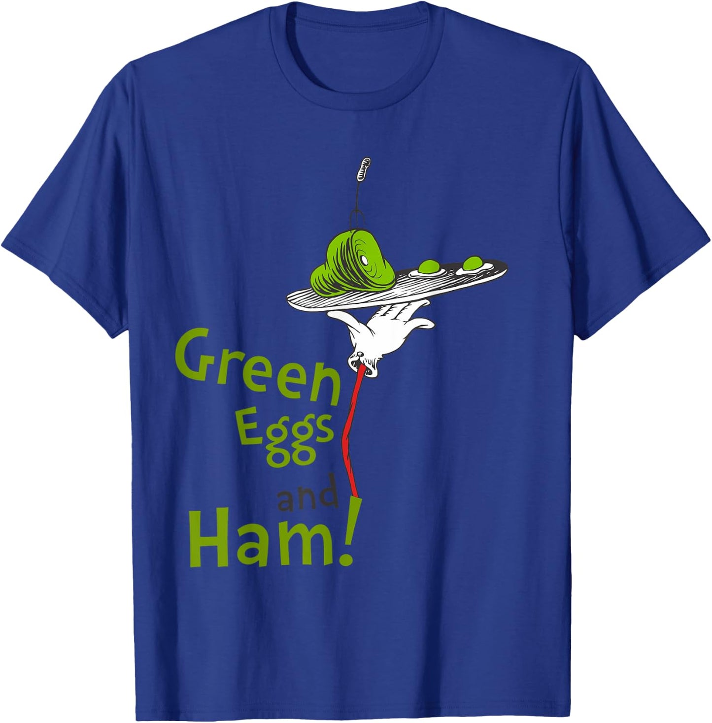 Dr. Seuss Green Eggs and Ham Title T-Shirt - T-Shirt | Royal